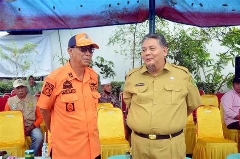 Hadiri Pembukaan Latihan Penanggulangan Bencana Alam Karhutla Bupati