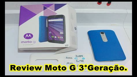 Review Motorola Moto g 3ª geração 2 Giga De RAM YouTube