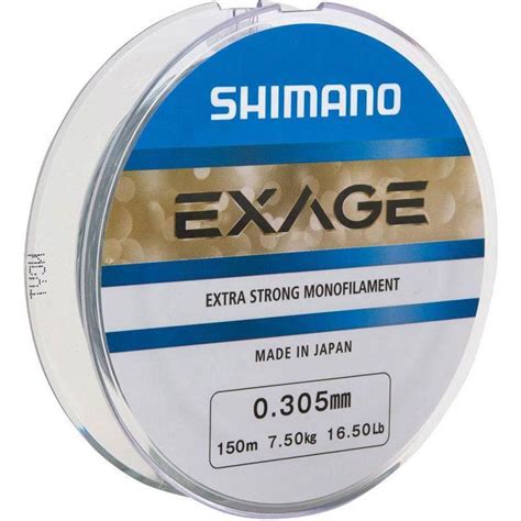 Nylon Angelschnur Shimano Exage 150m