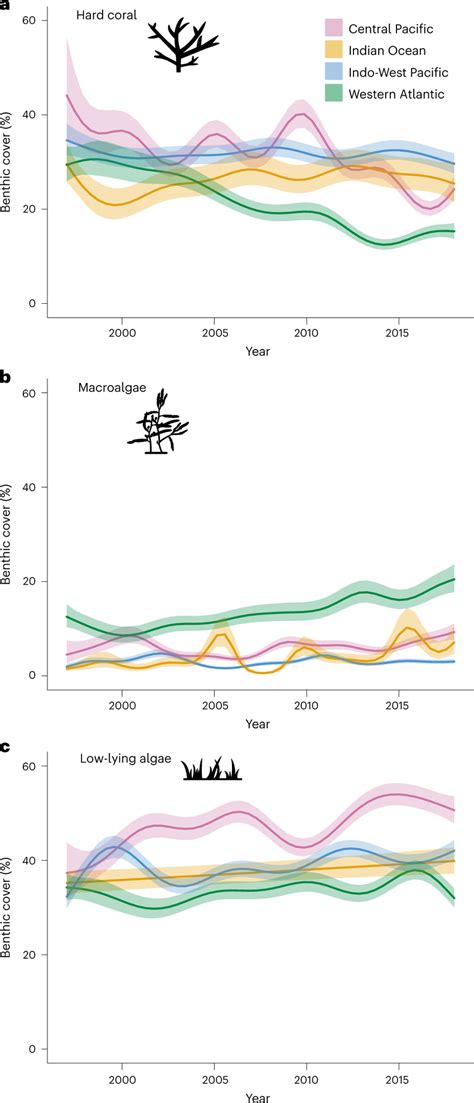 Hard Coral Macroalgal And Low Lying Algal Community Dynamics In Major