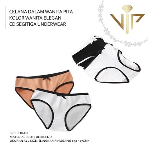 Jual Vip Celana Dalam Wanita Pita Kolor Wanita Elegan Cd Segitiga