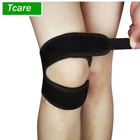 1Pcs Double Patella Knee Strap Adjustable Neoprene Knee Brace Support