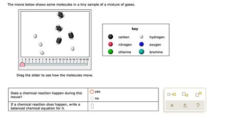 Solved The Movie Below Shows Some Molecules In A Tiny Sample Of A