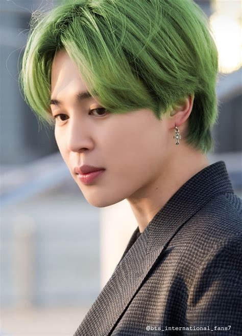 𝚓𝚒𝚖𝚒𝚗 𝚐𝚛𝚎𝚎𝚗 𝚑𝚊𝚒𝚛 Green Hair Hair Open Hairstyles