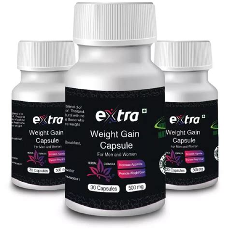 Buy Extra Weight Gain Capsule For Men And Women Weight Gainers - 10% Off! | Healthmug.com