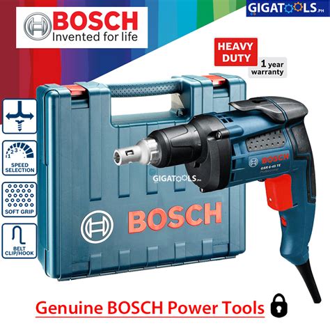 Bosch GSR 6 45 TE Professional 1 4 Drywall Screwdriver 701W