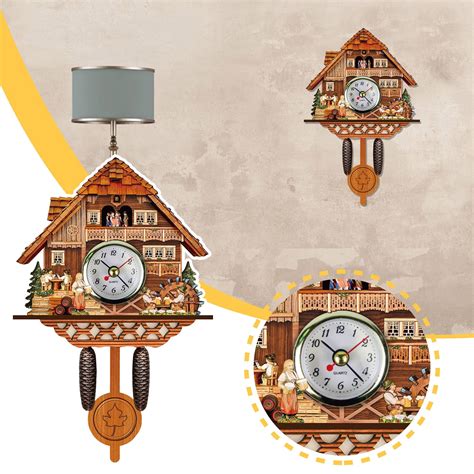 Buy Moonsky Black Forest Cuckoo Clock Cuckoo Wall Clock With Moving Train Home Decor Clock