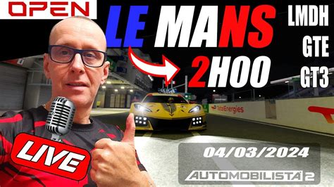 Endurance H Le Mans Kv Racing Sur Automobilista Youtube