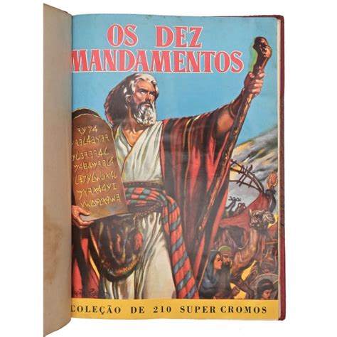 Album De Figurinhas Os Dez Mandamentos Da E