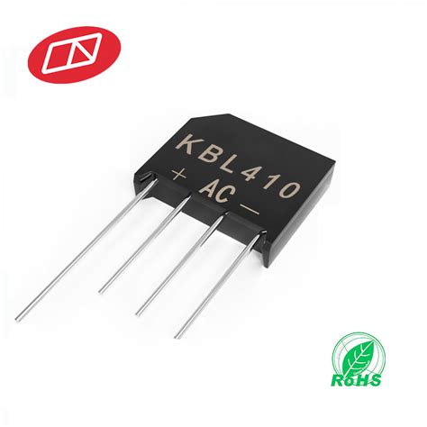 Bridge Rectifier Diode KBL410 4A 1000V Semiconductor Diode China