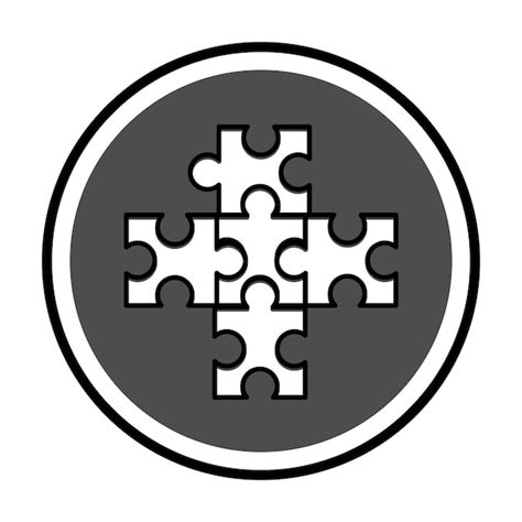 Premium Vector Puzzle Vector Icon