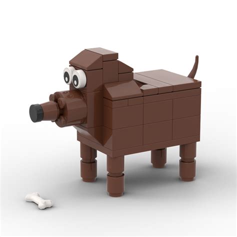 LEGO MOC Dog by MaJo-Club | Rebrickable - Build with LEGO