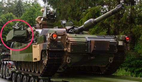 Army M1 Abrams Tanks Rocking Trophy Active Protection System In Europe