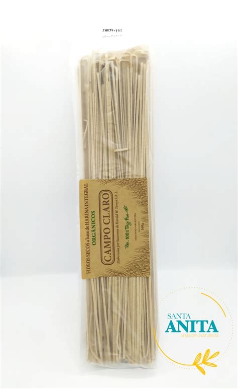 Campo Claro Fideos Secos Integrales 500g