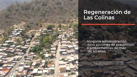 Regeneración de Las Colinas PORTOVIEJO Daremos vida y seguridad a