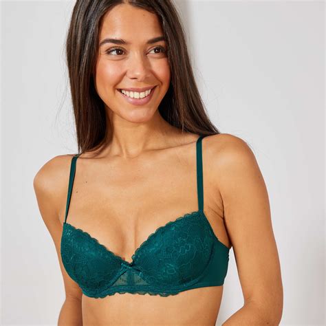 Reggiseno Push Up Pizzo E Microfibra Intimo Dalla S Alla Xxl Kiabi