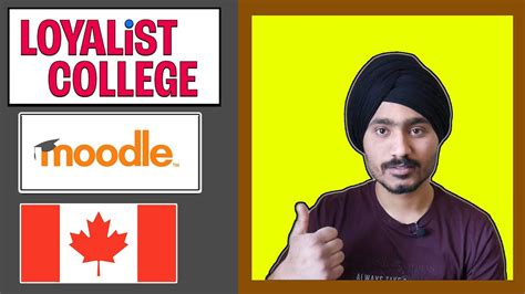 Moodle How To Use Loyalist College Moodle Toronto Campus YouTube