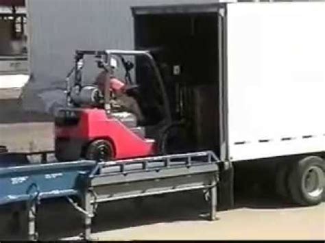 Ground To Truck Unloading A Pallet YouTube