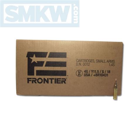 Hornady Frontier Cartridge Remington Grain Full Metal Jacket