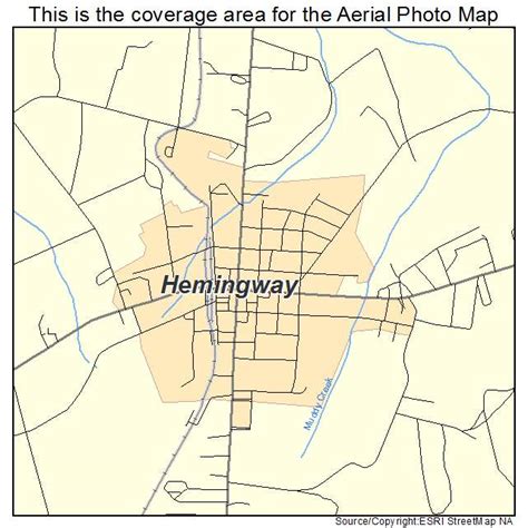 Hemingway South Carolina Map - Carmon Allianora