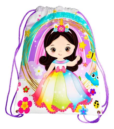 Dulceros Morralitos Fiesta Princesa Unicornio Y Pr Ncipe Mercadolibre