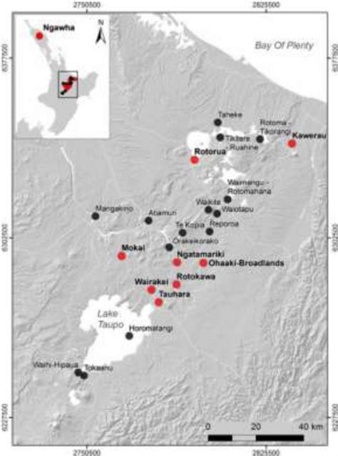 Geothermal areas in the Taupo Volcanic Zone and Ngawha discussed in the ...