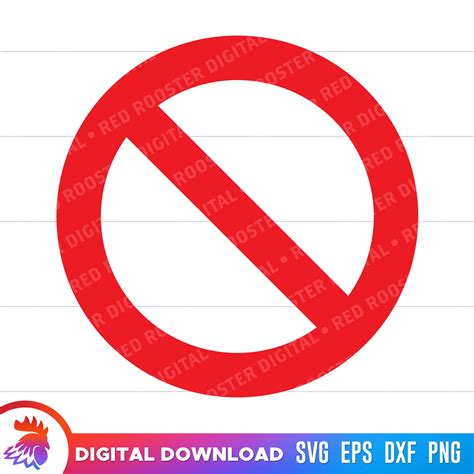 Restricted Symbol SVG Banned Symbol SVG No Symbol SVG Restricted Clip