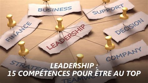 Comp Tences Pour D Velopper Votre Leadership