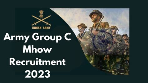 Army Group C Mhow Recruitment