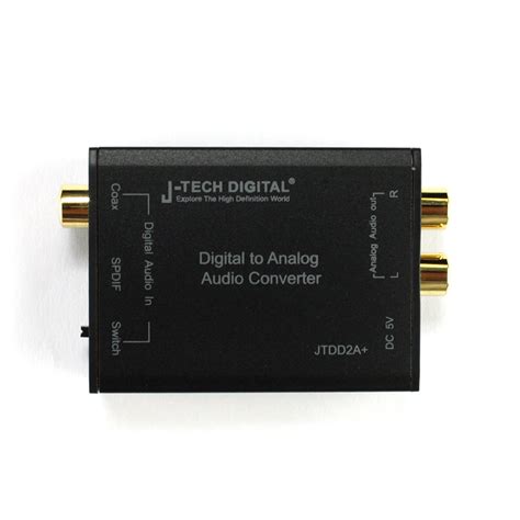 J Tech Digital Optical SPDIF Toslink Coaxial Digital To Analog