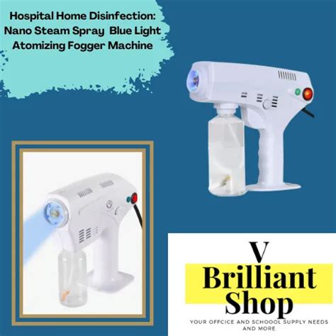 V Brilliant Shop Hospital Home Disinfection Spray Blu Ray Anion Nano