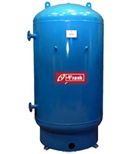 Vertical MS Air Receiver Tank 150 Psi Storage Capacity 500 L At Rs