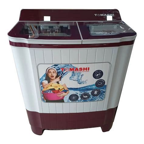 Capacity 9 Kg Tomashi TSD900H BL Semi Automatic Washing Machine At Rs