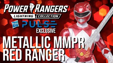 Power Rangers Lightning Collection Mighty Morphin Metallic Red