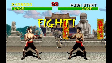 Mortal Kombat Arcade Johnny Cage Very Hard Playthrough Youtube