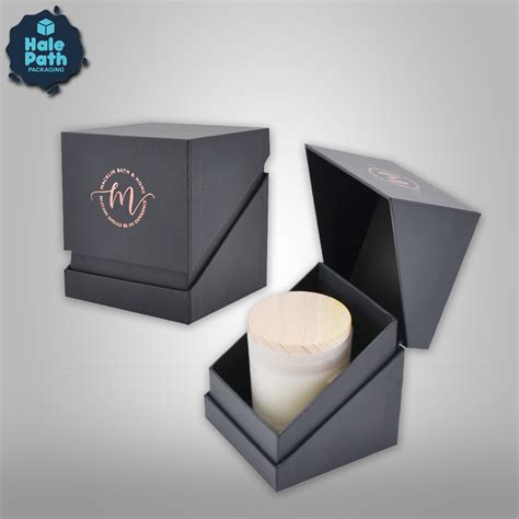 Candle Rigid Boxes Hale Path Packaging Hale Path Packaging