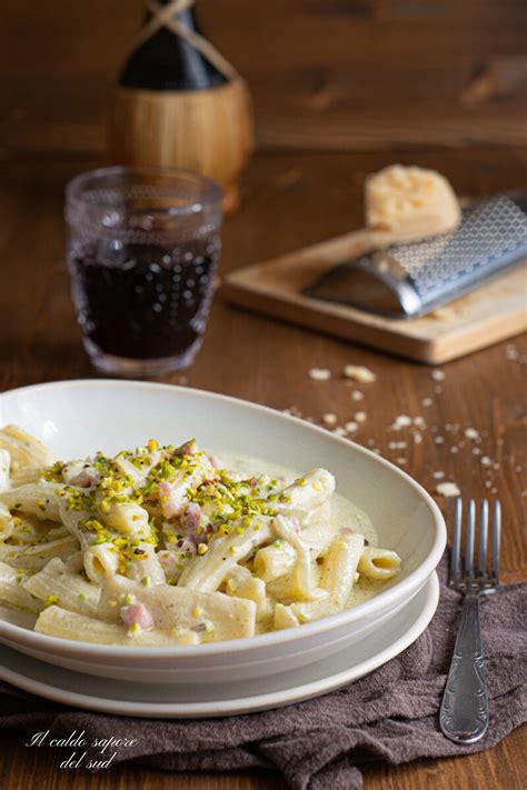 Pasta Al Pistacchio Ricetta Siciliana Blog Di Il Caldo Sapore Del Sud