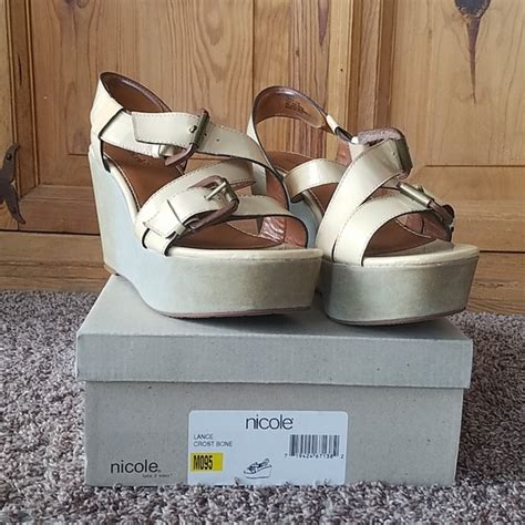 Nicole Shoes Nicole Wedge Sandals Poshmark