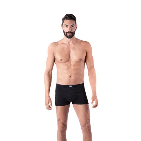 BOXER UOMO ELASTICO INTERNO BIPACK NERO