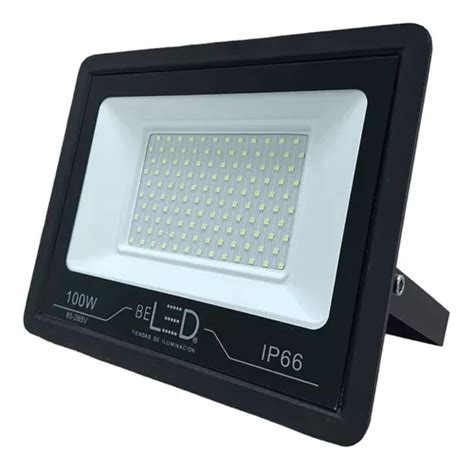 Reflector Led Watts Ultradelgado Exterior Ip Env O Gratis