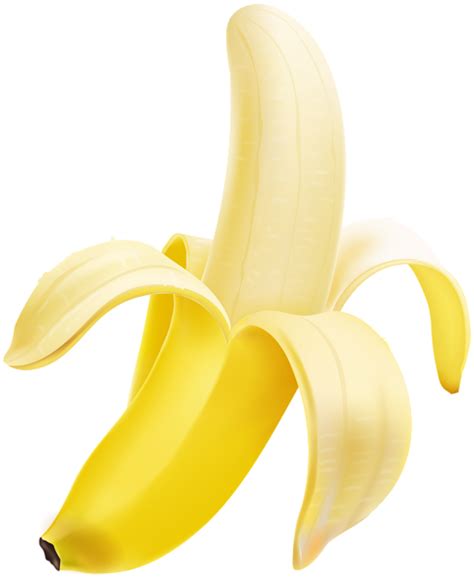 Peeled Banana Transparent Image | Gallery Yopriceville - High-Quality ...