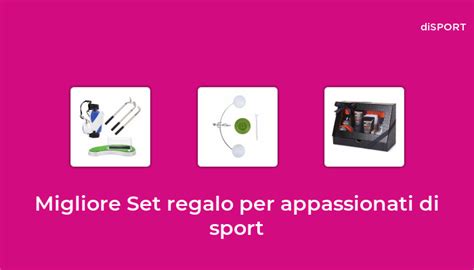 Migliore Set Regalo Per Appassionati Di Sport Nel Basato Su