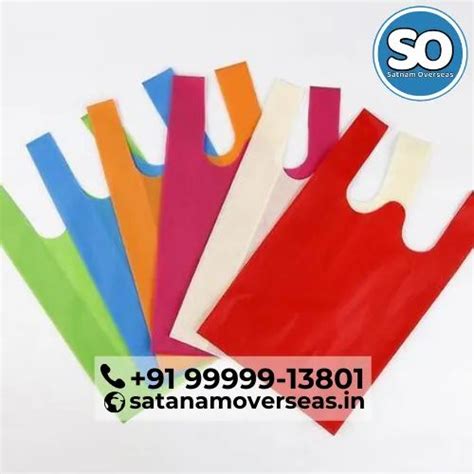 W Cut Printing Quality 70 Gsm Colour Non Woven Carry Bags At Rs 155 Kg