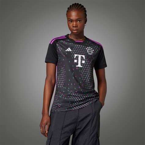 Adidas Fc Bayern 2324 Away Jersey Black Free Shipping With Adiclub