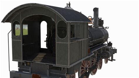 3d steam locomotive