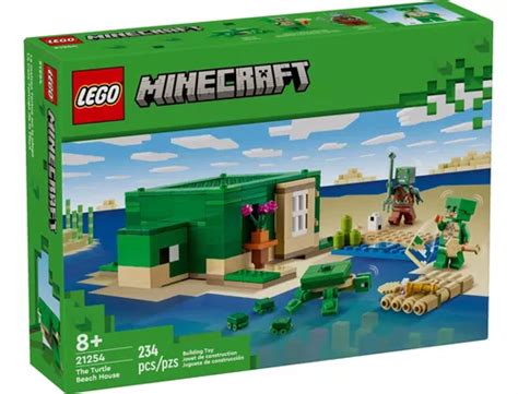 Lego 21254 Minecraft La Casa tortuga De La Playa Envío gratis