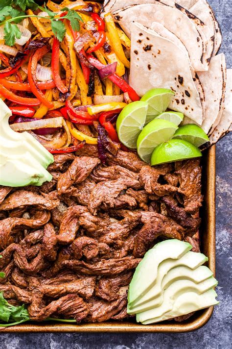 Sheet Pan Steak Fajitas Recipe Runner