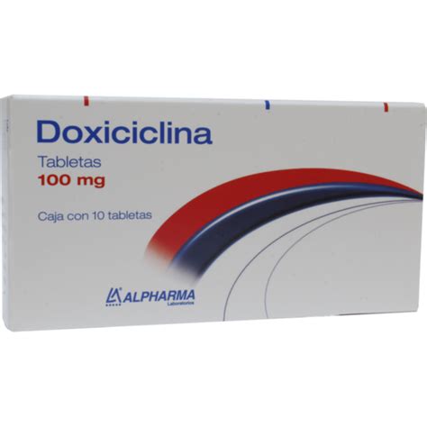 DOXICICLINA 100MG TAB C 10 ALP Grupo Farma Medical