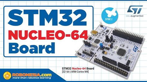 Stm32 Nucleo 64 Board Stmicroelectronics Youtube