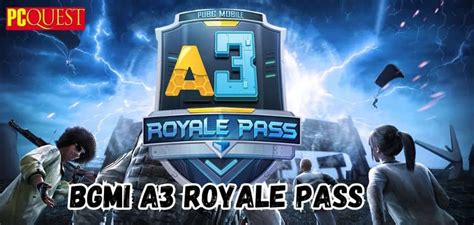 BGMI A3 Royale Pass Is Free To Avail Check To Know Details